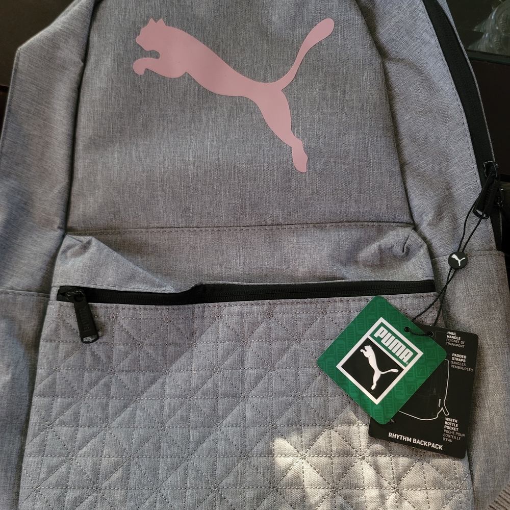 Puma Gray Backpack for Men